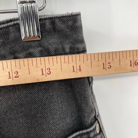 Vintage Z Cavaricci Womens Black Jeans Sz 31 High Rise Straight Leg Mom 90s Y2K - Picture 10 of 14